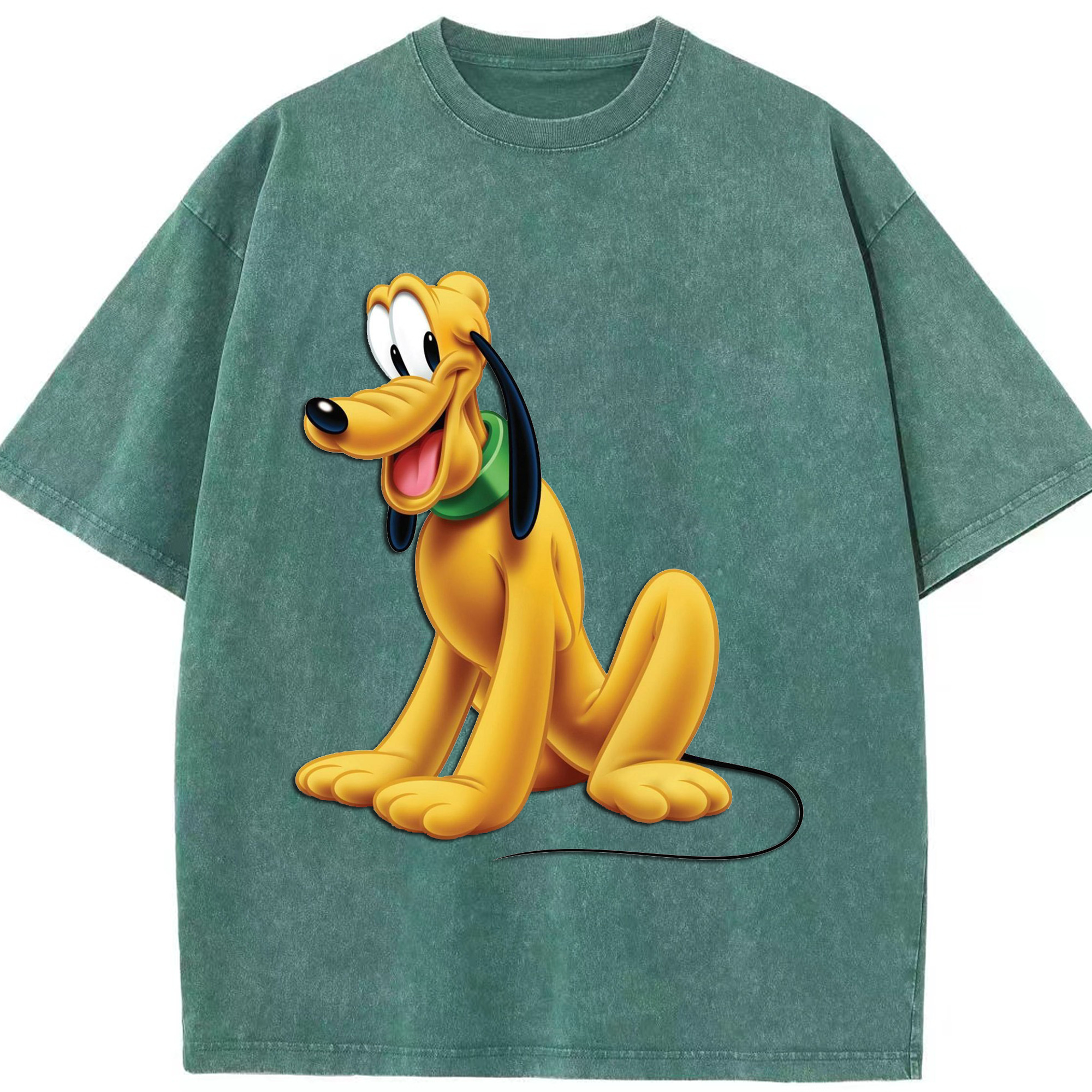 （画像用） ミッキーマウス Mickey Mouse 綿100% ヴィンテージ風 半袖Tシャツ（フロントプリント）
